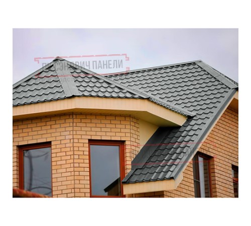 Планка примыкания верхняя 250х147х2000 ПЭ-7005-0.45