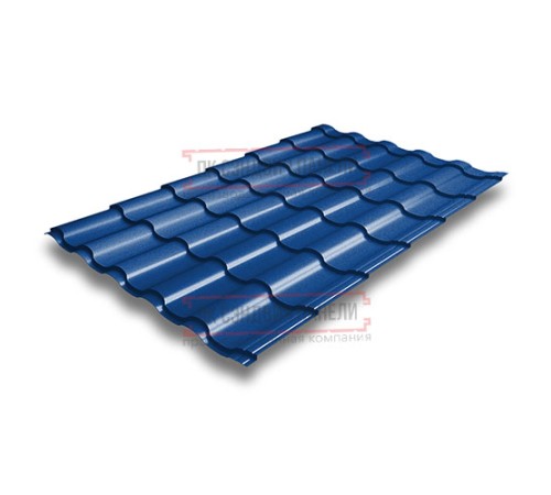Металлочерепица Кредо RAL5005 Satin-0,5