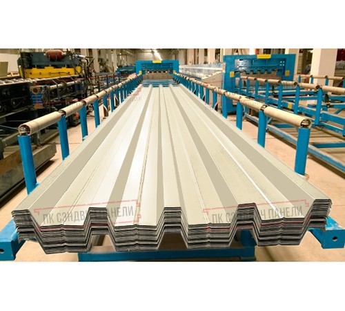 Профнастил Н60-845 Полиэстер RAL-1015-0.5