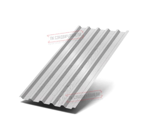 Профилированный лист С44-1000 ECOSTEEL_MA-Беленый Дуб-0.5