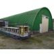 Профнастил H112ПГ-0.9, для бескаркасных ангаров, Полиэстер RAL 6002