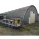 Профнастил H112ПГ-0.9, для бескаркасных ангаров, Полиэстер RAL 7005