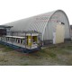 Профнастил H112ПГ-0.75, для бескаркасных ангаров, Полиэстер RAL 9006